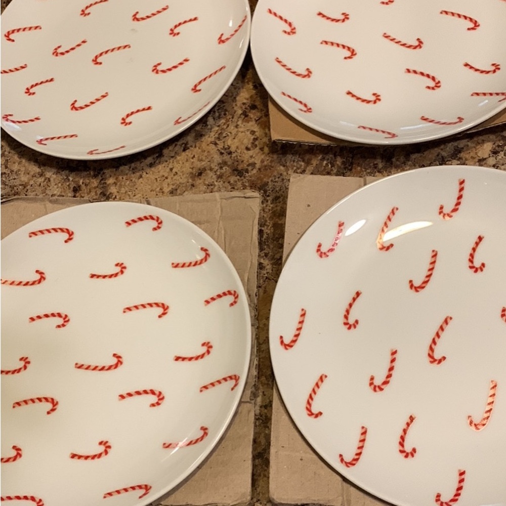 Pottery Barn Christmas Appetizer Plates